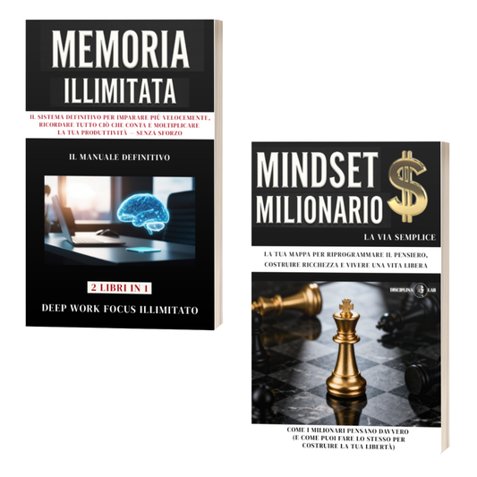 (BUNDLE 2 IN 1) MEMORIA ILLIMITATA+MINSET MILIONARIO