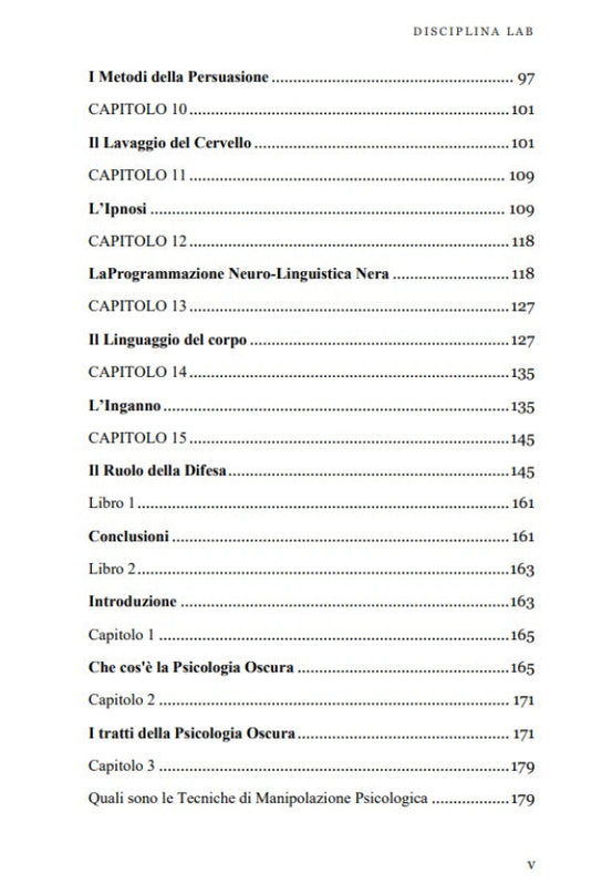 (BUNDLE 2 IN 1) PSICOLOGIA OSCURA+DISTACCO LETALE