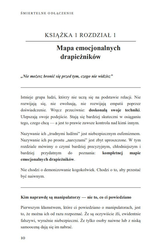 (PAKIET 4 W 1) CIEMNA PSYCHOLOGIA + ŚMIERTELNE ODDZIELENIE + POZA TOKSYCZNYM ZWIĄZKIEM + SPRZEDANY