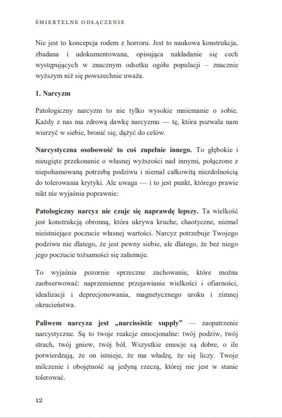 ŚMIERTELNE ODŁĄCZENIE