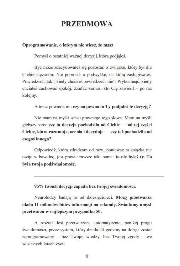 KOD PODŚWIADOMOŚCI