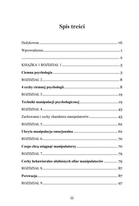 (PAKIET 3 W 1) CIEMNA PSYCHOLOGIA + ŚMIERTELNE ODDZIELENIE + SPRZEDANY